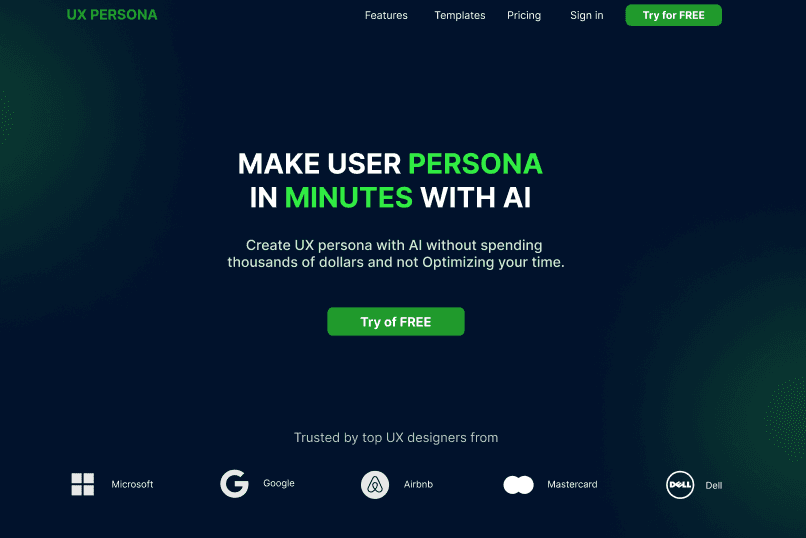 UX Persona